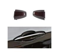 SCSTHRCRA Car Exterior Door Handle Cover for B&MW for X1 2014-2019 51217396541 51217396544 Front Left Exterior Door Handle Cover Fits (Brown Front,Left)