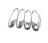 SCSTHRCRA Car Exterior Door Handle Cover for for LX470 LX 470 1998 1999 2000 2001 2002 2003 2004-2007 Door Handle Bowl Cover Chrome Silver Car Decoration Accessories