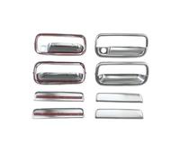 SCSTHRCRA Car Exterior Door Handle Cover for Hilux SURF 1996 1997 1998 1999 2000 2001 ABS Chrome Car Accessories Plated Door Handle Bowl Covers Trim Paste Style
