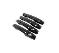 SCSTHRCRA Car Exterior Door Handle Cover for Lynk & Co for 01 2021 2022 2023 Car Door Handle Cover Protection Accessories Exterior Molding Overlay Stickers Decoration (Black)