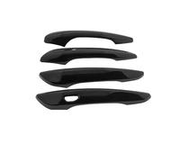 SCSTHRCRA Car exterior door handle cover For M&azda 3 For 4th Gen BP 2019-2024 2020 Door Handle Cover Carbon Fiber Chrome Sticker Anti-scratch Trim Set Car Accessories (Gloss Black)