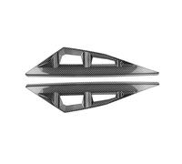 SCSTHRCRA Car Front Fog Light Lamp Cover For IONIQ For 6 2022-2025 Car Front Fog Lamp Decorative Frame Material Exterior Modification Part (Carbon fiber pattern)