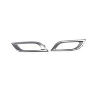 SCSTHRCRA Car Front Fog Light Lamp Cover For M&azda For 3 M3 BL 2008-2013 Car Front Bumper Fog Light Lamp Foglight Foglamp Cover Frame (Chrome one pair)