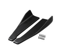 SCSTHRCRA For B&MW 4 Series F32 F33 F36 2014-2019 48cm Universal Rear Bumper Splitter Apron Spoiler Side Skirt Extension Car Accessories Car Spoiler Rear Wing(Black)