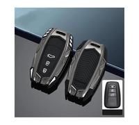SCSTHRCRA For CHR For Camry For C&orolla RAV4 For Highlander C-HR For Prius Land Cruiser Prado 2 3 4 Button Car Remote Key Case Cover Shell Fob Car Key Shells(Grey,A)
