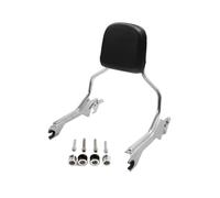 SCSTHRCRA For H&arley For Fat Boy Breakout FXBR FLFB 2018-2023 Motorcycle Sissy Bar Backrest Luggage Rack Rear Racks for Motorbikes(Chrome Set)