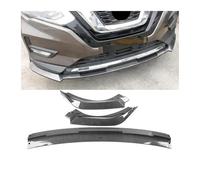 SCSTHRCRA For N&issan For X-trail T32 2017-2021 Car Bumper Lip Splitter Front Shovel Spoiler Diffuser Canard Protector Car Front Spoilers(Carbon fiber pattern)