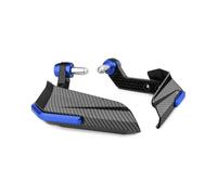 SCSTHRCRA Motorcycle Brake Protector for Y&amaha for FZ6 for FAZER Motocycle Handlebar Grips Brake Clutch Levers Guard Handguard Shield Protector Accessories (Blue)