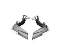 SCSTHRCRA Motorcycle Brake Protector For Z1000 For Z900For Z800 For Z750 For Z650 For Ninja400 For NINJA650 New Motorcycle Handguard Shield Hand Guard Windscreen Protector (Silver)