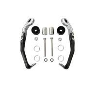 SCSTHRCRA Motorcycle Brake Protector For Z125 For 125 For ZX-25R For ZX-6R For ZX-10R For Z900RS ER-6F Motorcycle Brake Handle Protects CNC Adjustable Pro Hand Guard (A-Titanium)