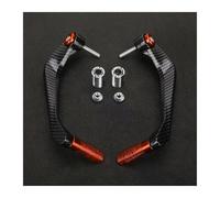 SCSTHRCRA Motorcycle Brake Protector for Z900 2017-2024 Motorcycle Handlebar Grips Guard Brake Clutch Levers Guard Protector (Orange)