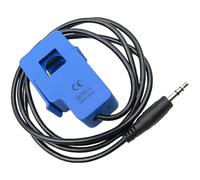 SCT-013-000 Split-Core Current Transformer, 100A/50mA Output, 1% Accuracy, CE Certified, Open and Clamp Design, Flame Retardant Shell, for Motor and Lighting Current Measurement