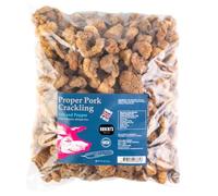 SCT Proper Pork Crackling 3L Refill Pack - Available in 11 Flavours - Keto, Allergen Free (Sea Salt & Pepper)
