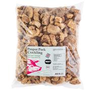 SCT Proper Pork Crackling 3L Refill Pack - Available in 11 Flavours - Keto, Allergen Free (Sea Salt & Vinegar)