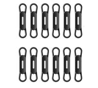 Sctecoau 12 Pack Magnetic Pencil Holder Silicone Magnetic Pen Holder for Refrigerator, Magnetic Dry Erase Marker Holder Easy Install