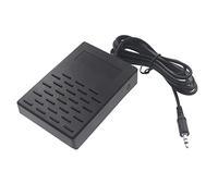 Sctecoau 6.35Mm Elctronic Foldable Single Pedal for Piano Electronic Keyboard Elctronic Foldable Drum Part