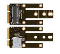 Sctecoau Adapter Card MPCIE to KEY-B Expansion Slot MINIPCI-E to M.2 NGFF NIC Adapter Card WIFI Interface to M Adapter Card B