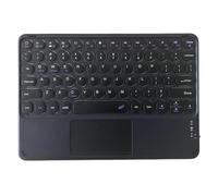 Sctecoau Wireless Bluetooth Keyboard Mini 78 Keys Gaming Office Rechargeable Keyboard Touchpad for Pad PC Tablet Black