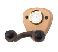 Sctecoau Wood Guitar Holder Hook Stand Wall Mount Guitar Hanger for Acoustic Electric Guitar/Banjo/Bass Easy to Use Light Wood Color