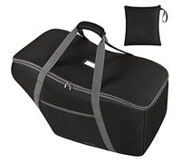 SCTEL Car Seat Travel Bag Fit Graco SnugRide 35 Lite and Base, Chicco KeyFit 30 and Base, Car seat Bags for Air Travel, Padded Infant Carrier Bag with side pocket and Protective Feet, Extra small Bag