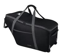 SCTEL Car Seat Travel Bag for Airplane Fits Chicco KeyFit 30, UPPAbaby MESA, Nuna Pipa, Padded Car Seat Bag with Wheels, Infant Gate Check Bag with side pocket, Protective Feet, Adjustable Handle