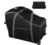 SCTEL Infant Car Seat Travel Bag Fit Doona Car Seat Stroller and Base, Chicco Keyfit 35 and Base, Doona Travel Bag with Wheels, Padded Car Seat Bags for Air Travel, Nuna Travel Bag with Zipper Pocket