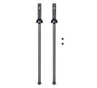 SCUASKJ Axle Drive Shaft Car Parts Steel Driveshaft Front Rear Center Universal CVD Dog Bone Diff Cup For 1/8 For ARRMA For KRATON V4 V5 For Buggy RC CV Kit(Front CVD)