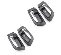 SCUASKJ Inner Door Handle 4Piece Black Interior Door Handles Inner Inside Door Armest for Great for Wall for Hover H5 for Haval H3 H5 for GWM X200 Door Pull Handle
