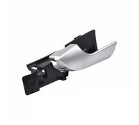 SCUASKJ Inner Door Handle for Alfa for Romeo for Giulietta 156092167 156092165 Internal Handle 156092161 156092157 Front Left Right Side Car Interior Door Handle Door Pull Handle(Matte Silver FL)