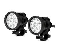 SCUASKJ Motorcycle Turn Signal For Motorcycle Headlights 12Chips 12-80V Flasher Front Additional Spotlights Led Faros Fog Light Lenses