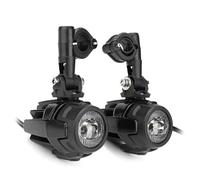 SCUASKJ Motorcycle Turn Signal For Motorcycle Spotlight Headlight Bright LED Waterproof Fog Light Lamps