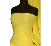 Scuba Bodycon Dress Lycra Fabric | Stretchy & Thick Body Control Material | 148 cm Wide | Sold by The Metre | Same Day Dispatch | by Tia Knight (Bright Yellow, 1 Metre)