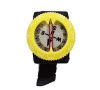 Scuba Choice Diving Deluxe Wrist Compass, Neon Yellow
