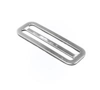 Scuba Choice Diving Stainless Steel 316 TriGlides Slider for 2" Webbing, Pair