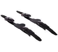 Scuba Choice Diving Universal Fin Strap with Quick Release Buckles - Pair, Black