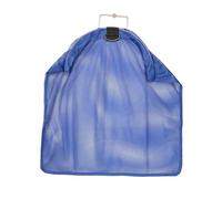 Scuba Choice Fish Bag Net with 5mm Stainless Steel Wire Handle - 24" x 17" Size, 12" Diameter, Secure Closing Clip, Reinforced Mesh - Durable & Reliable for Spearfishing, Diving, and Fishing - Blue