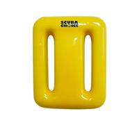 Scuba Choice Yellow Vinyl Coated Diving Lead Weights, 1LB