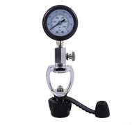 Scuba Cylinder Pressure Gauge, G5/8 Valve Adapter, With G5/8 Male Thread And Clamp Fitting For Quick And Reliable Tank Pressure Readings