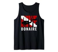 Scuba Dive Bonaire Diver Down Flag Tank Top