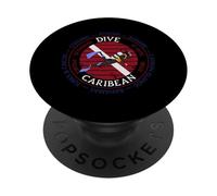 Scuba Dive Caribbean PopSockets Adhesive PopGrip