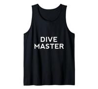 SCUBA Dive Master - Master Diver T-Shirt MSD NAUI PADI Tank Top