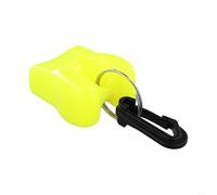 Scuba Dive Octopus Regulator Holder Clip for 2nd Stage Mouthpiece - PVC Retainer with Bright Orange/Yellow Design, Fits For BCD, 56mm, 25g(PINK)