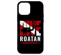 SCUBA Dive Roatan Honduras Diver Down Flag Case for iPhone 12 mini