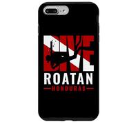 SCUBA Dive Roatan Honduras Diver Down Flag Case for iPhone 7 Plus/8 Plus
