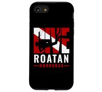 SCUBA Dive Roatan Honduras Diver Down Flag Case for iPhone SE (2020) / 7 / 8