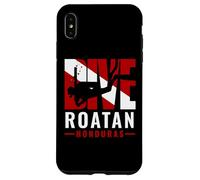 SCUBA Dive Roatan Honduras Diver Down Flag Case for iPhone XS Max