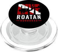 SCUBA Dive Roatan Honduras Diver Down Flag PopSockets PopGrip for MagSafe