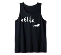 Scuba Dive T- Shirt Evolution Diving Diver Ocean Lover Gift Tank Top