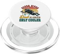 Scuba Diver Dad Definition Regular Only Cooler Father's Day PopSockets PopGrip for MagSafe