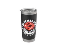 Scuba Diver Diving, Divemaster We Play in The Deep End Stainless Steel Insulated Tumbler